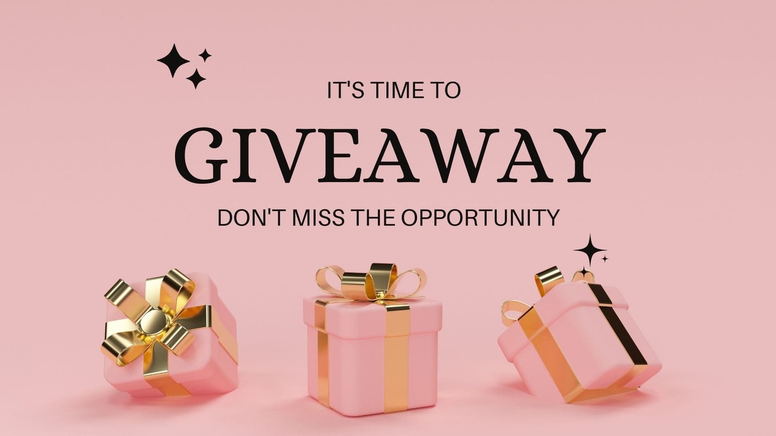 You are currently viewing Giveaway alert